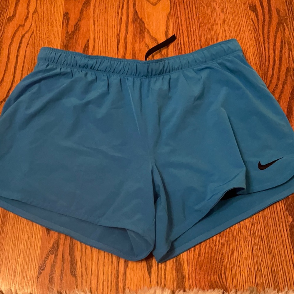 Nike shorts with built in spandex 3in inseam